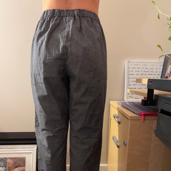 H&M drawstring plaid trousers - Picture 5 of 5